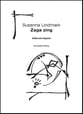 Zaga zing SSAA choral sheet music cover